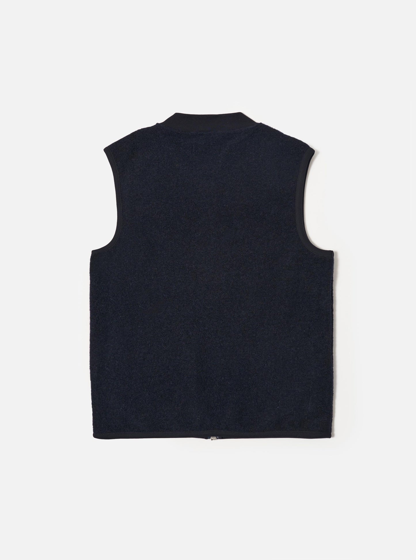 Wool Fleece Zip Waistcoat