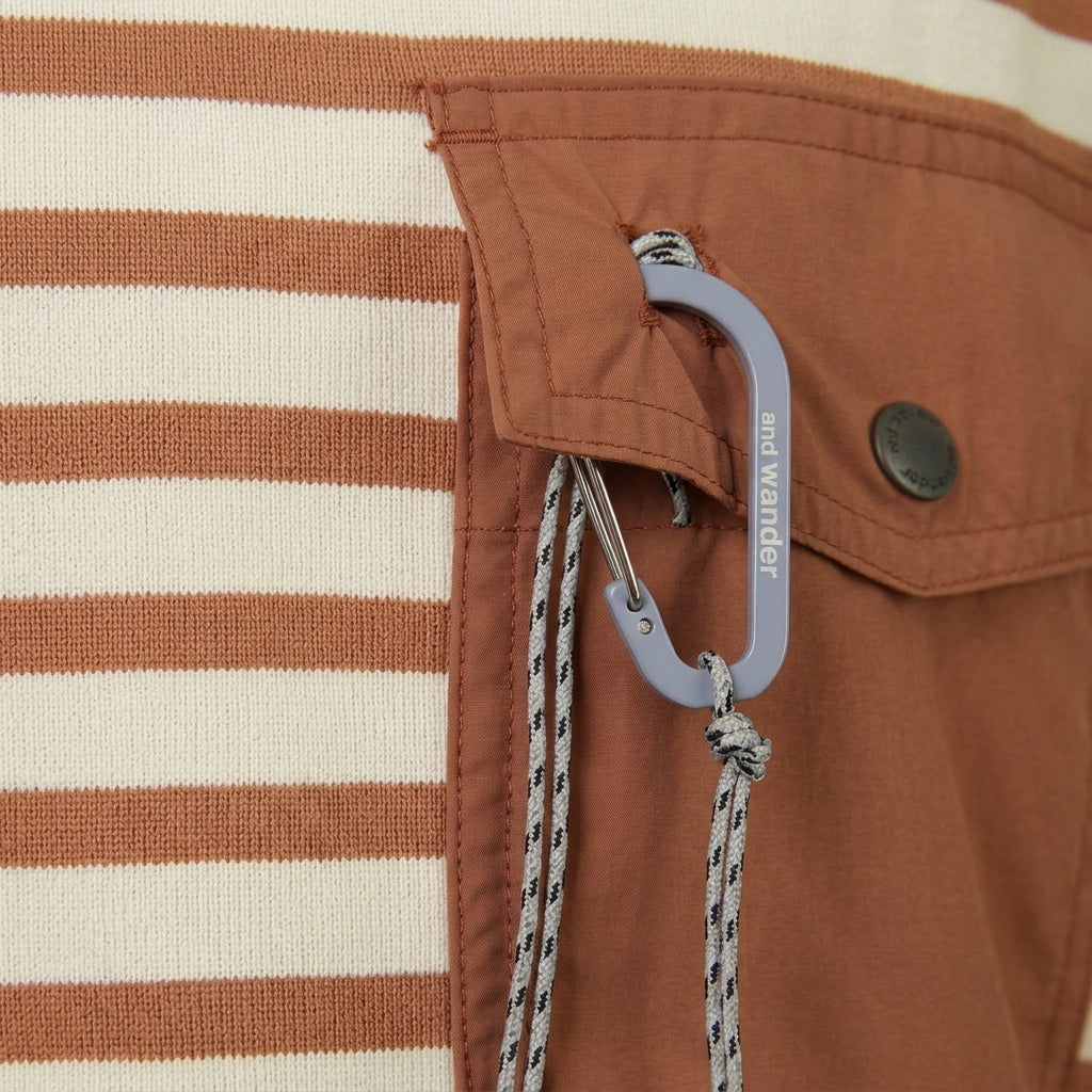 077 Stripe Pocket SS T