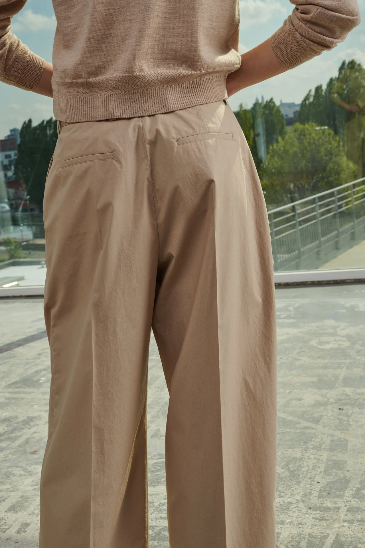 Beige Watson Pants