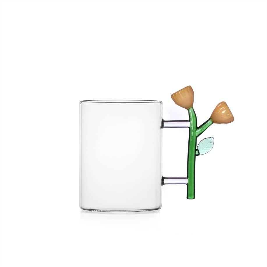 Botanica Mug Amber Flower