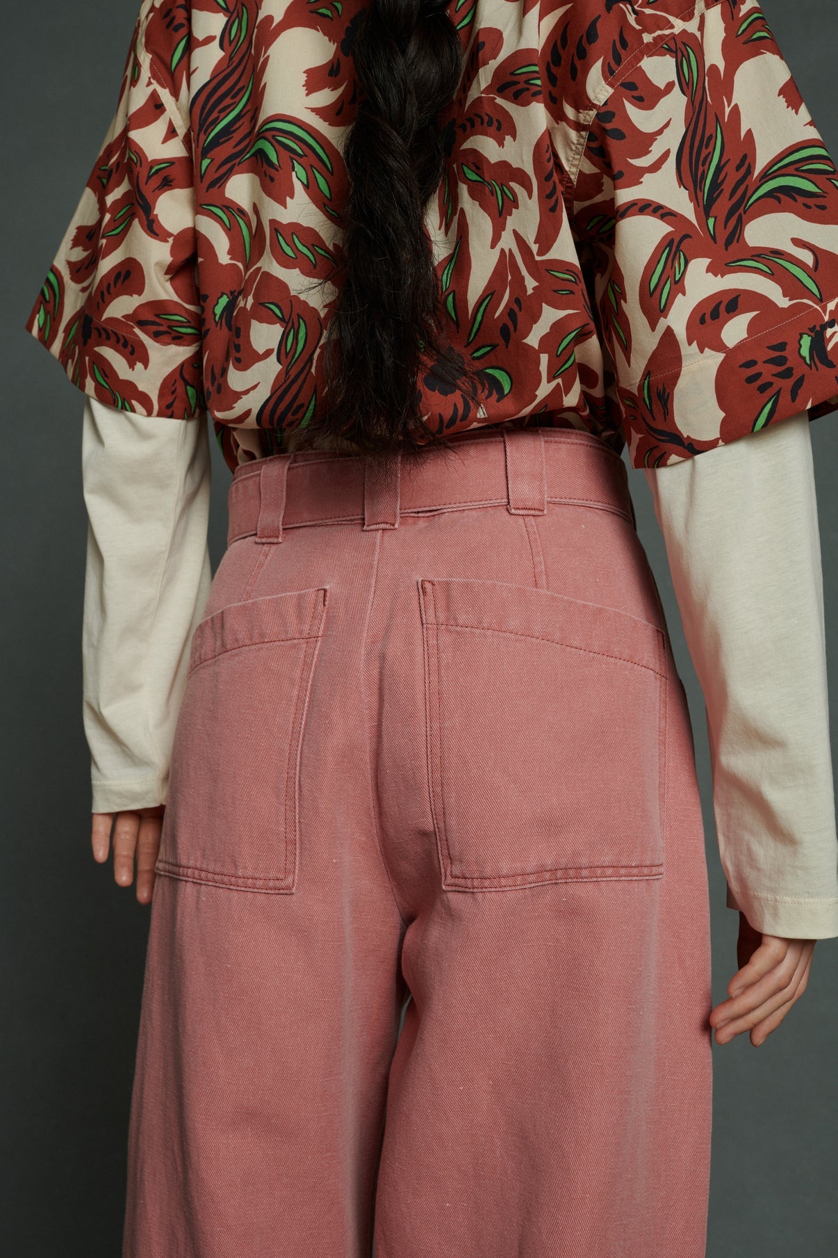 Rose Volage Pantalon