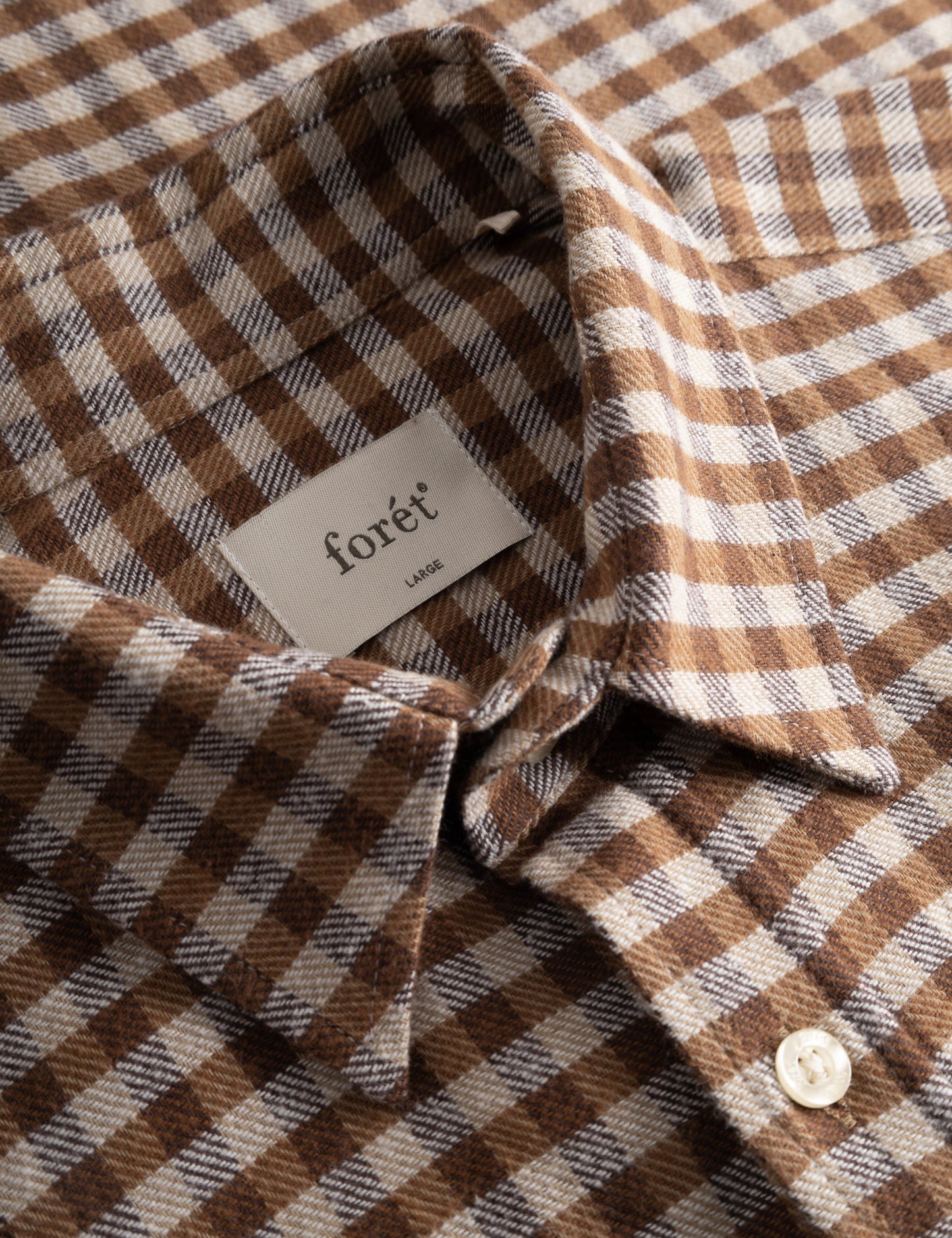 Brown Alaska Check Shirt