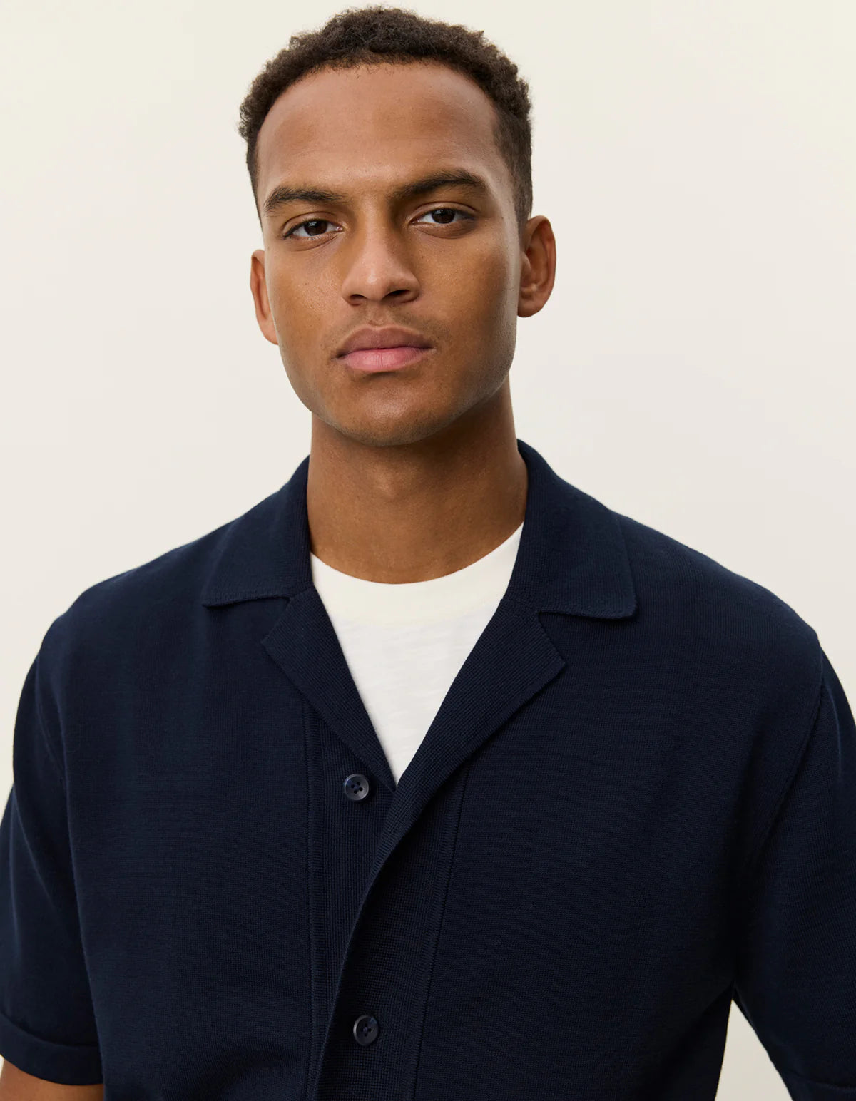 Emmett Arabesque Knitted Ss Shirt