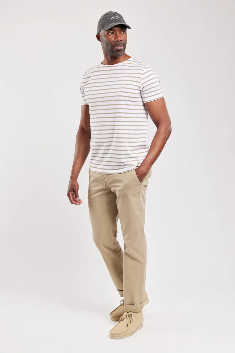 Blanc Argile Hoedic Sailor Short Sleeve Shirt