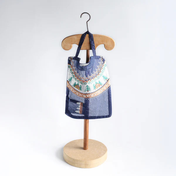 Pochette Grande Pull Bleu