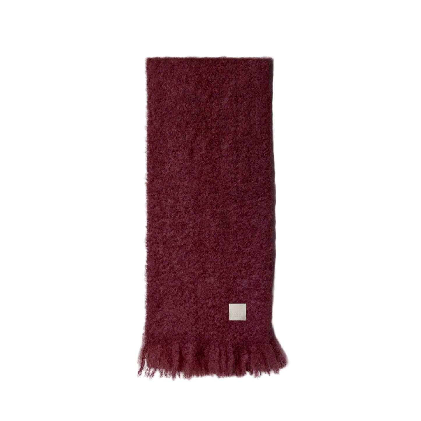 Scarf in mohair and wool