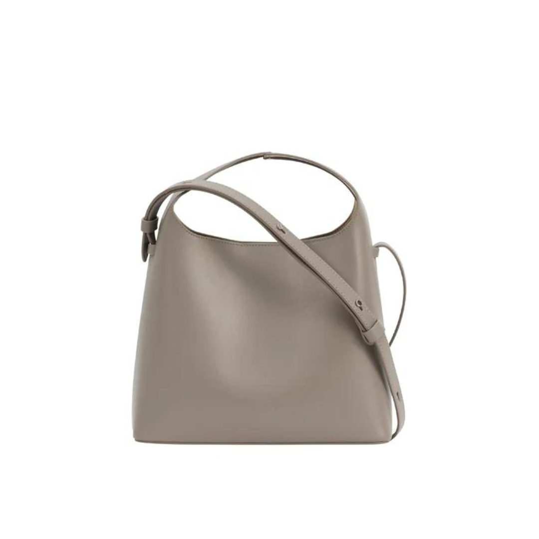 Aesther Ekme Mini Sac Smooth Leather Top Handle Bag In Fallen Rock