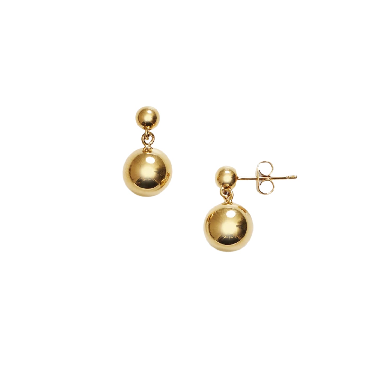 Drop of Gold Earring