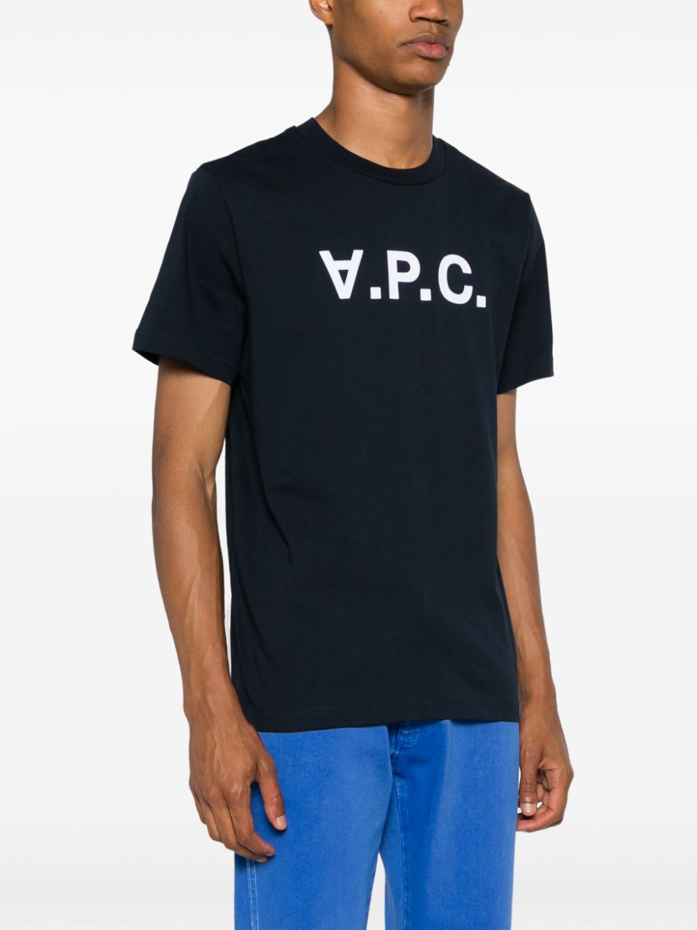Dark Navy Ecru Standard Grand Vpc Gots T-Shirt