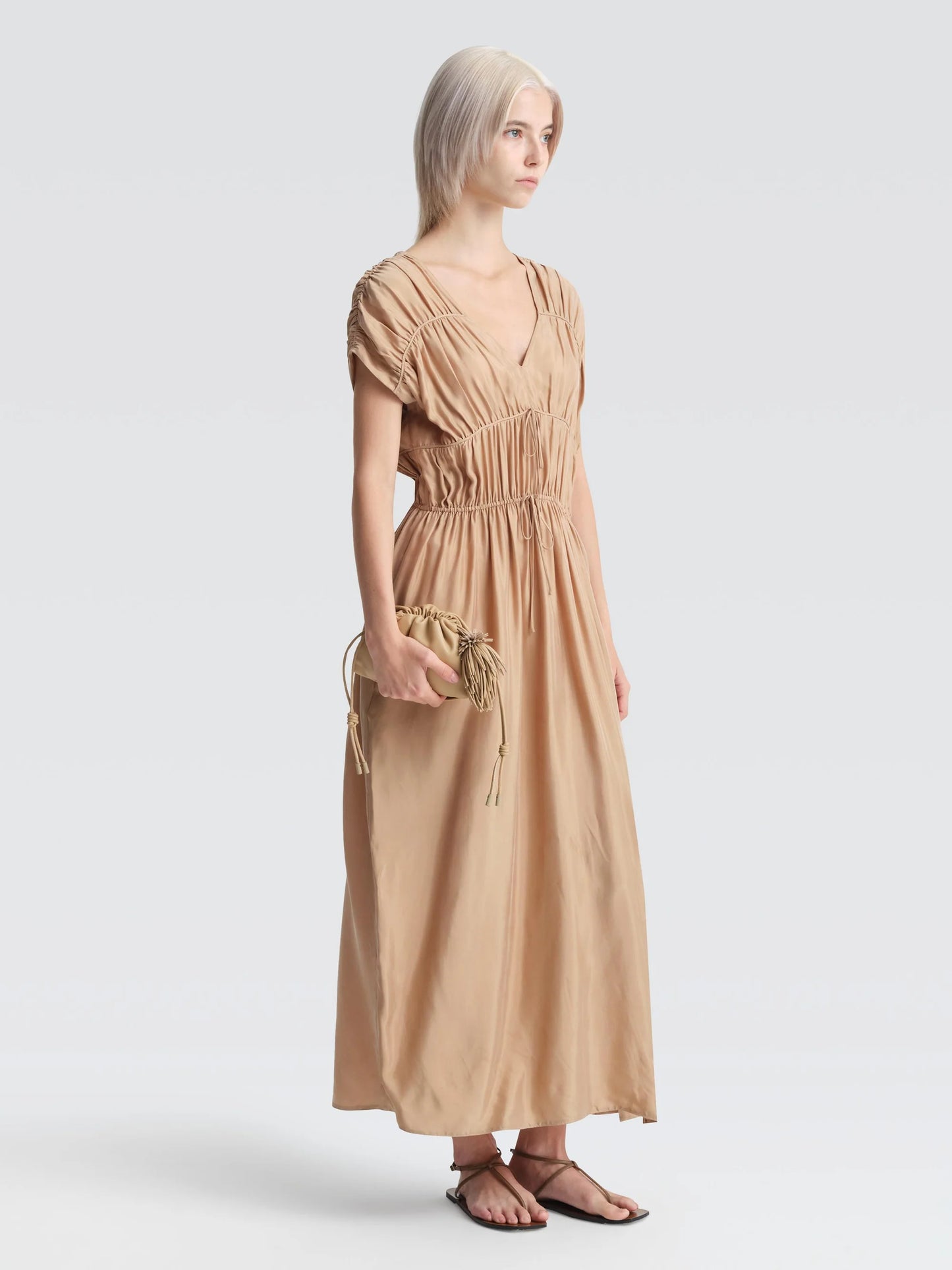 Morocco Cupro Maxi Dress
