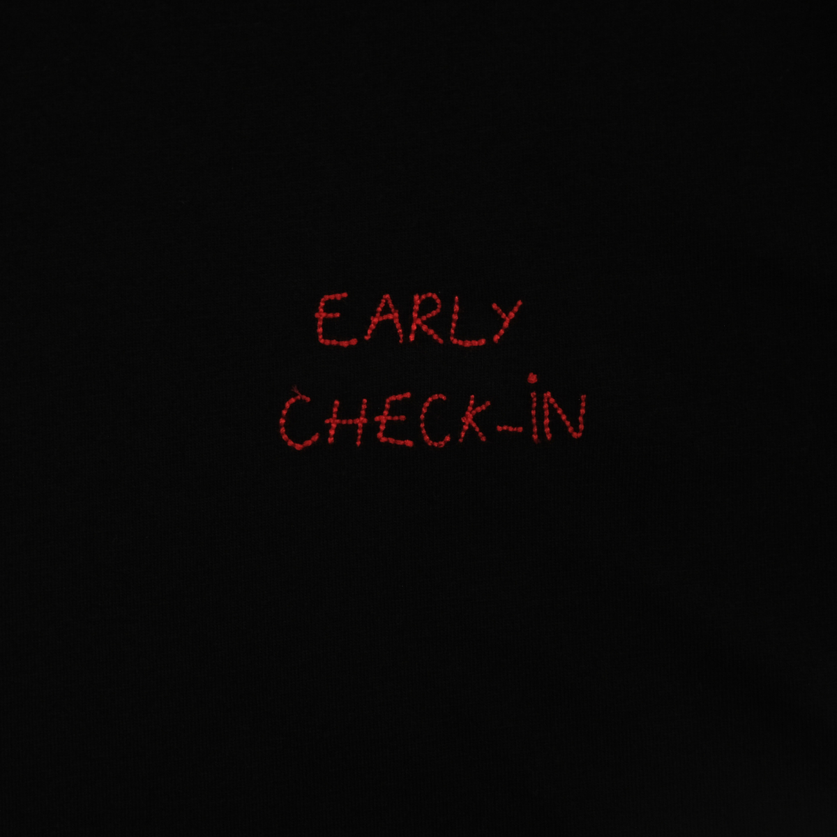 Popincourt Early Checkin Organic Cotton T-Shirt (unisex)