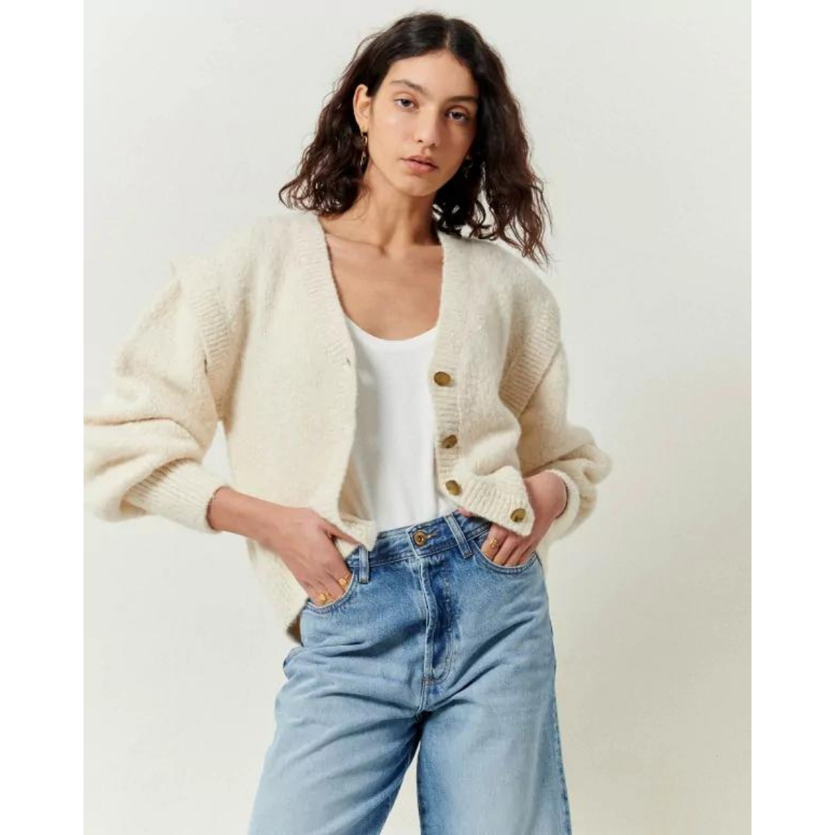 Fleur de Sel Ailettes Emm Chincero Cardigan