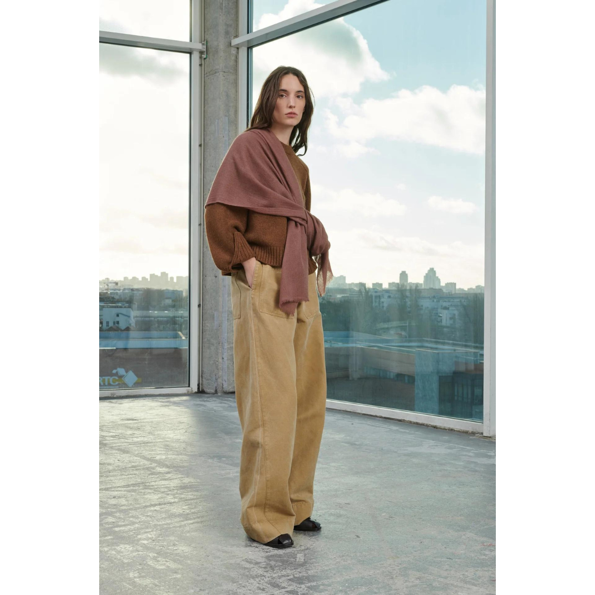 Vieux Rose Wisdom Scarf