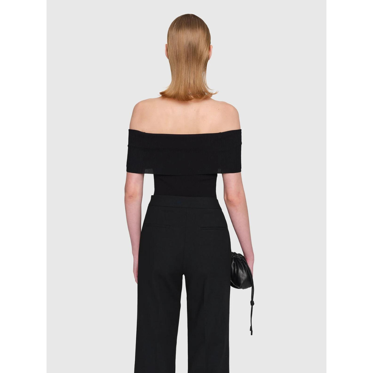 Black Angie Knit Top