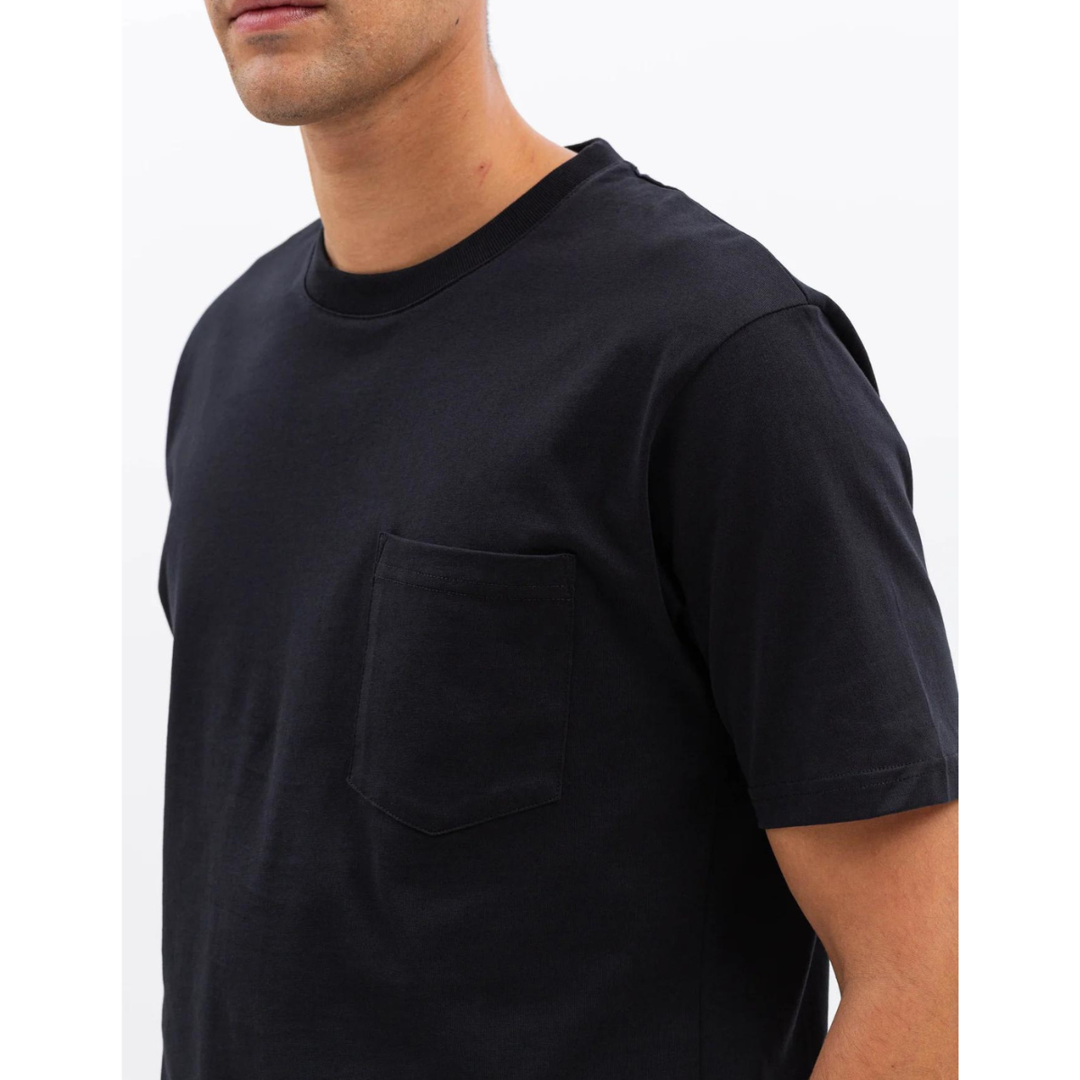 Dark Navy Johannes Standard Pocket Short Sleeve T-Shirt
