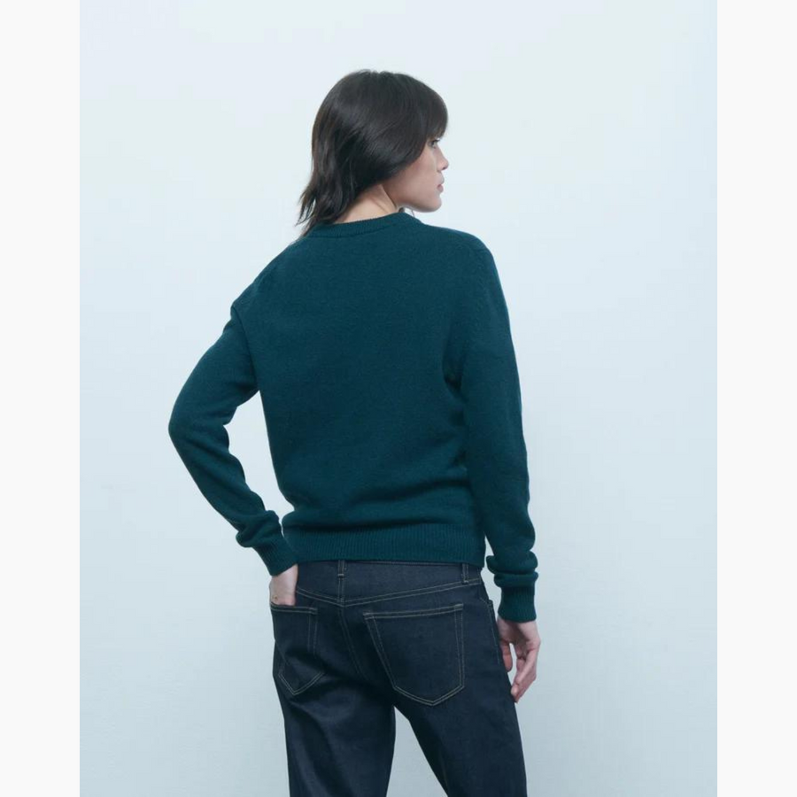 Choiseul C'Est La Vie Wool Sweater Alpine Green (women)