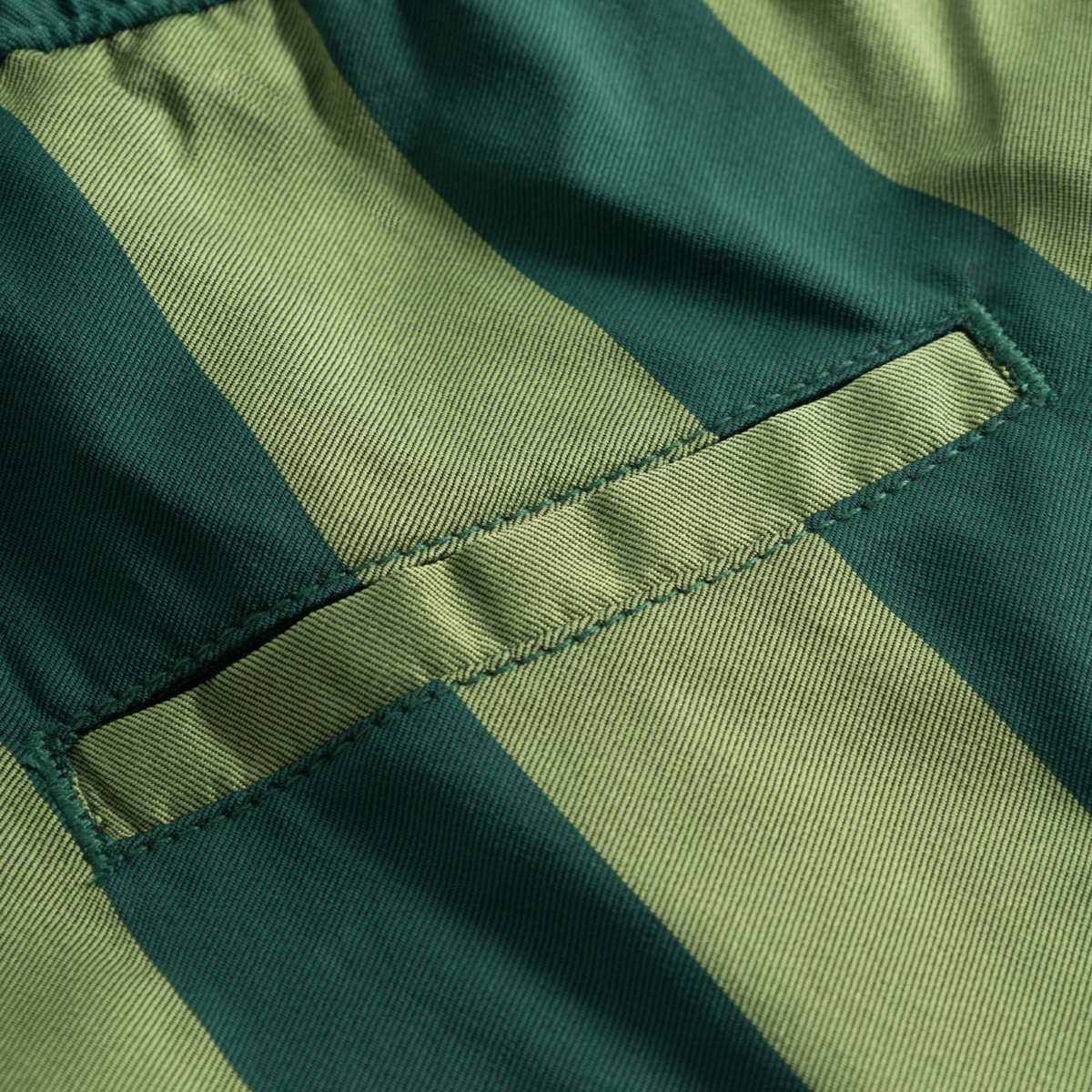 Dark Green Fern Away Swimshorts