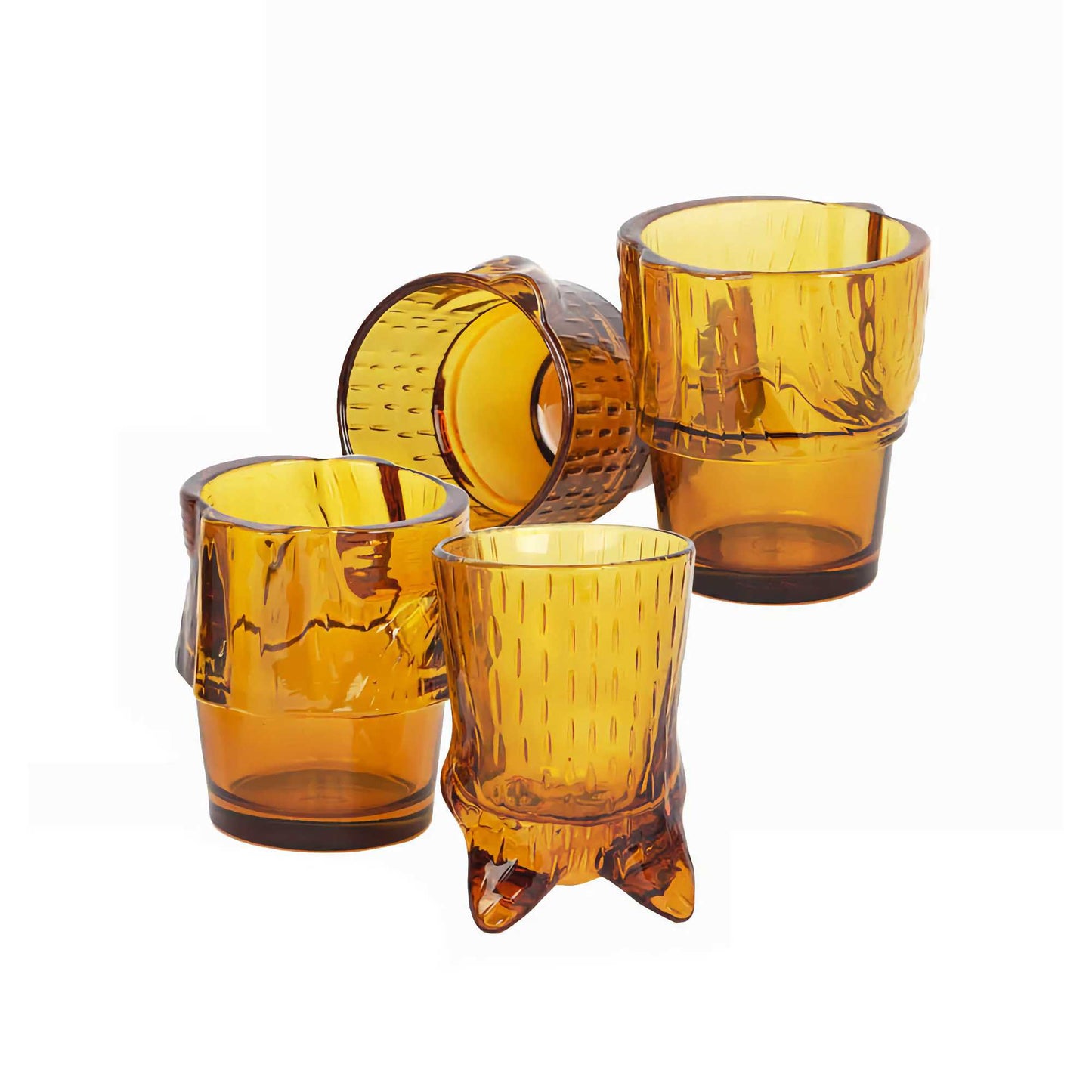 Kitty Ginger Stackable Glasses