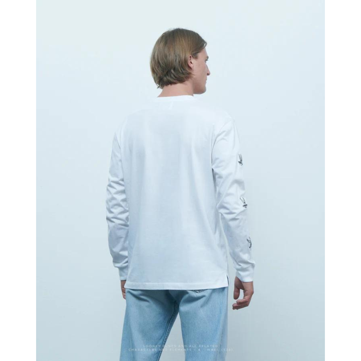 Bug Faces Organic Cotton T-Shirt White (men)