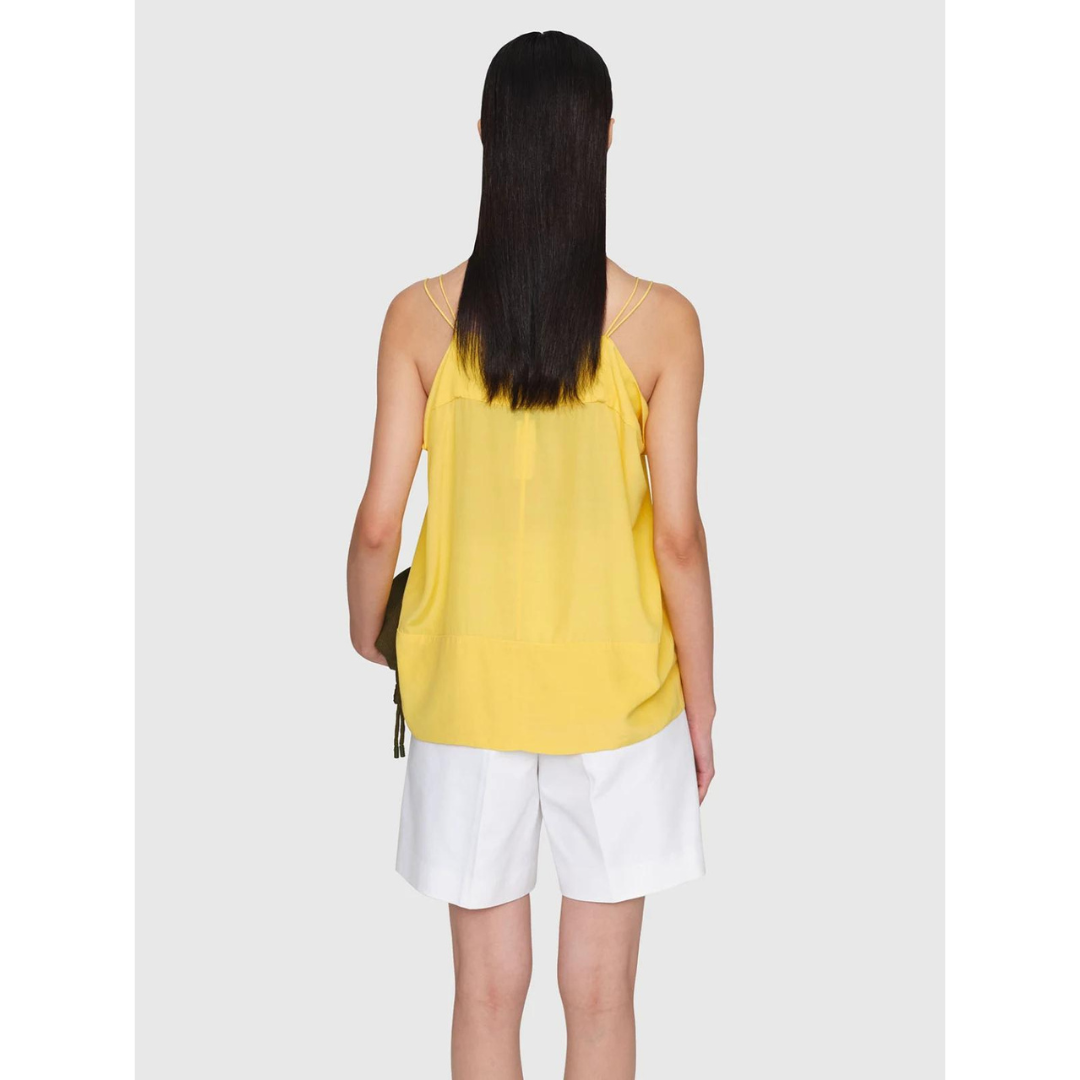 Yellow Viscose Top