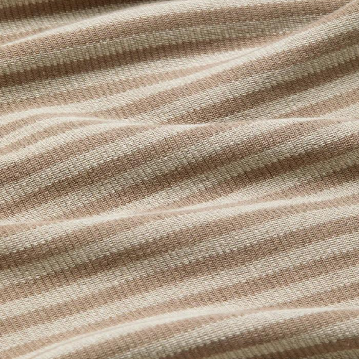 Brown Tonal Stripe Dean Short Sleeve Tee