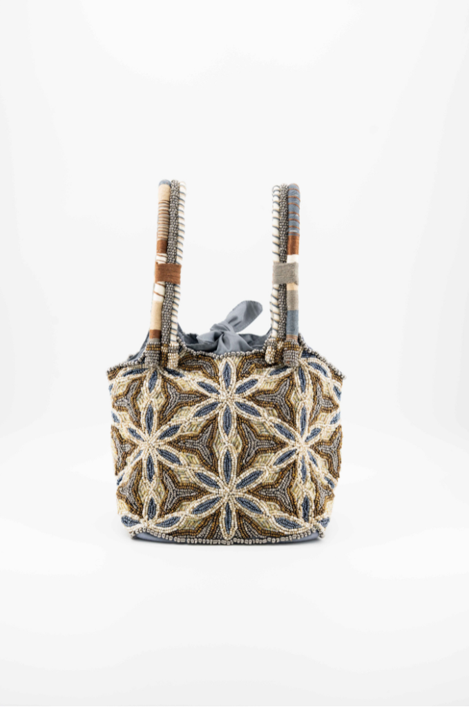 Mayang - Cotton Bag With Beads Embroidery