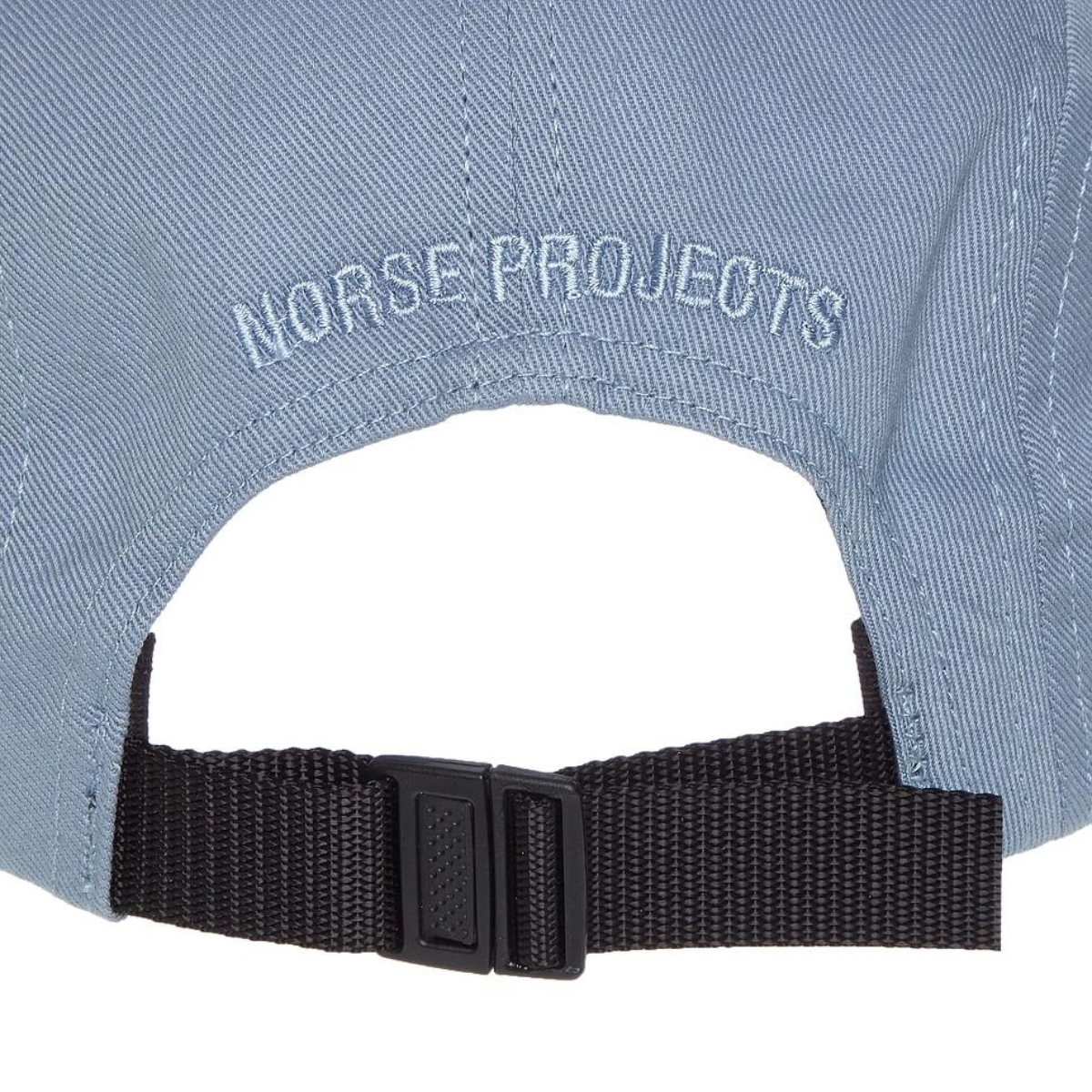 Light Stone Blue Twill 5 Panel Cap