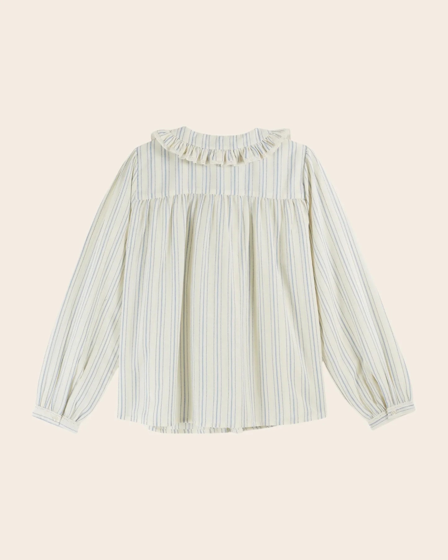 Blouse Rayure Volantee