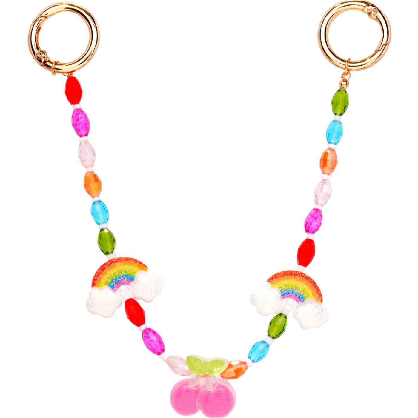 Cherry Pop Bag Chain Wrist Strap