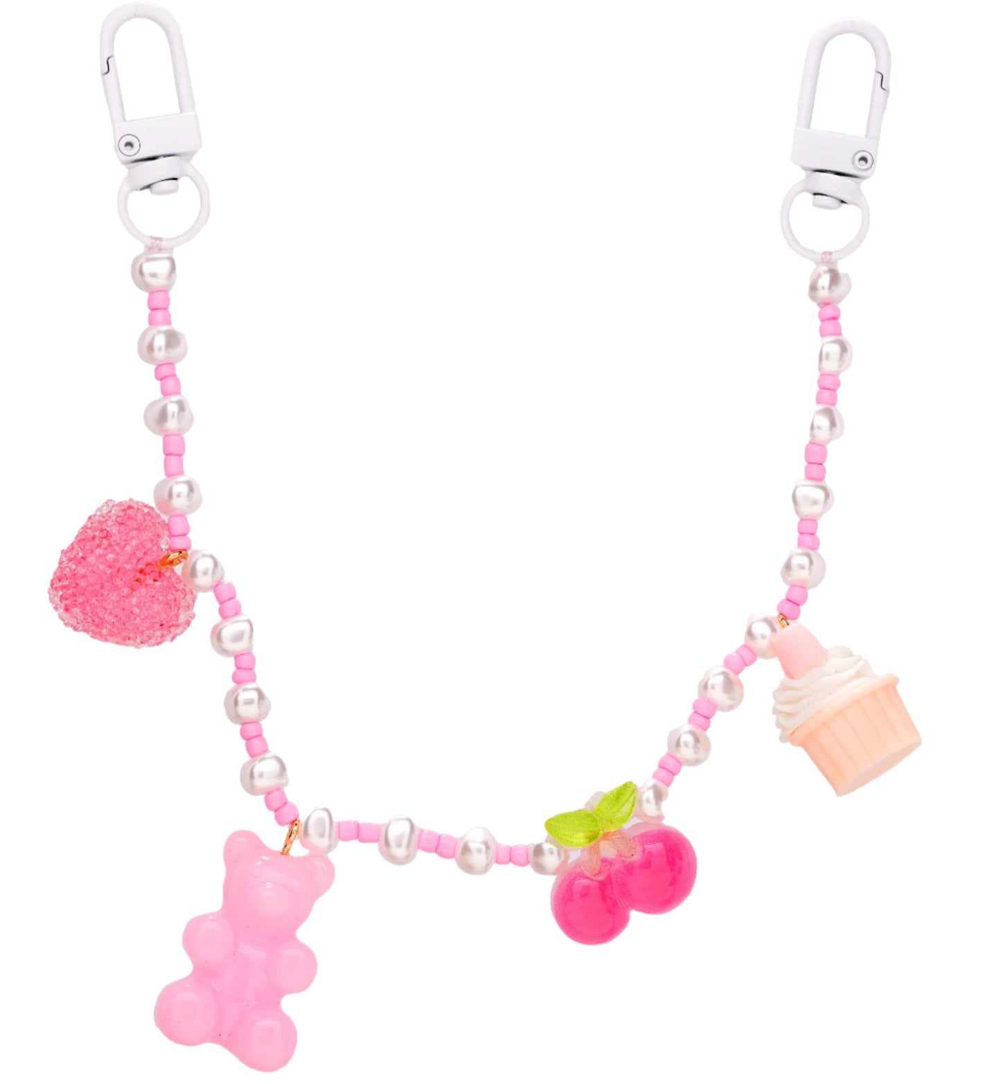 Cutesy Bag Chain Wrist Strap