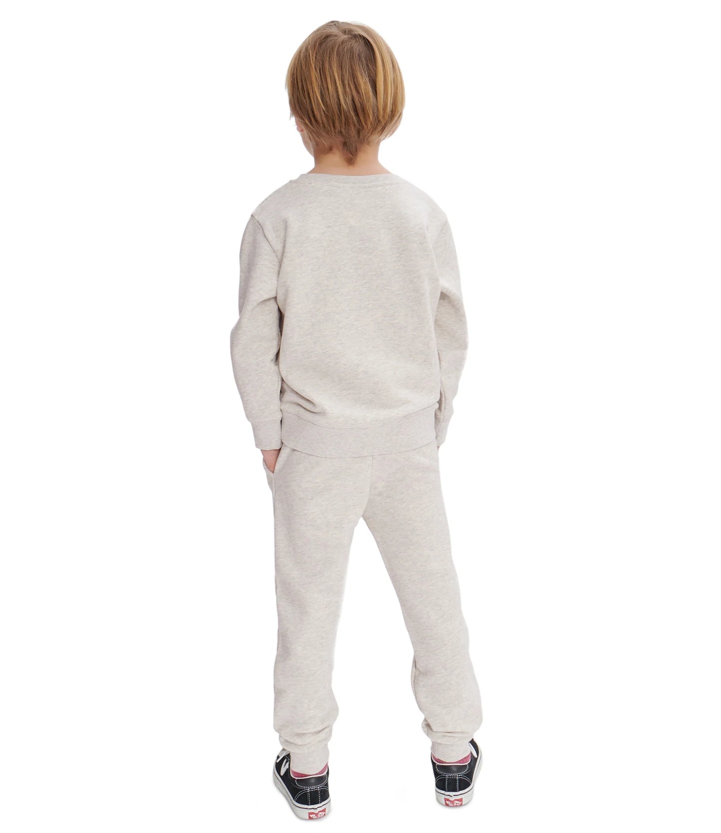 Ecru Chine Little Jogging Pants (Kids)