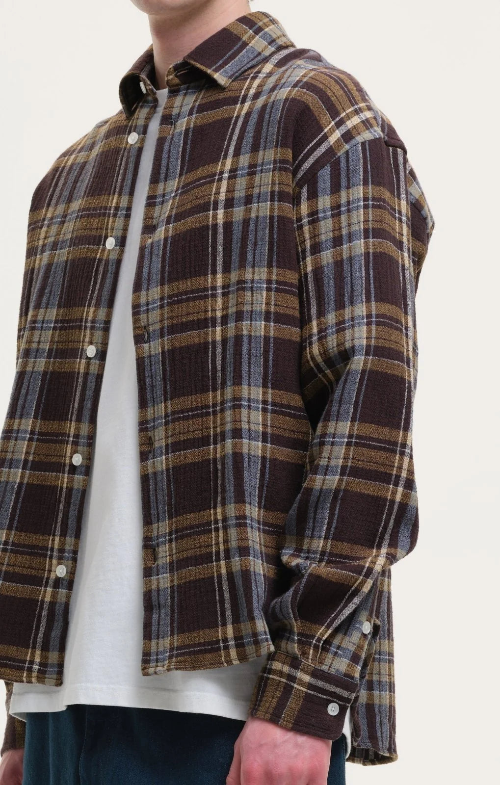 Boxy Fit Check Shirt