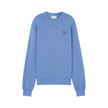 Bold Fox Head Patch Comfort Sweatshirts Hampton Blue