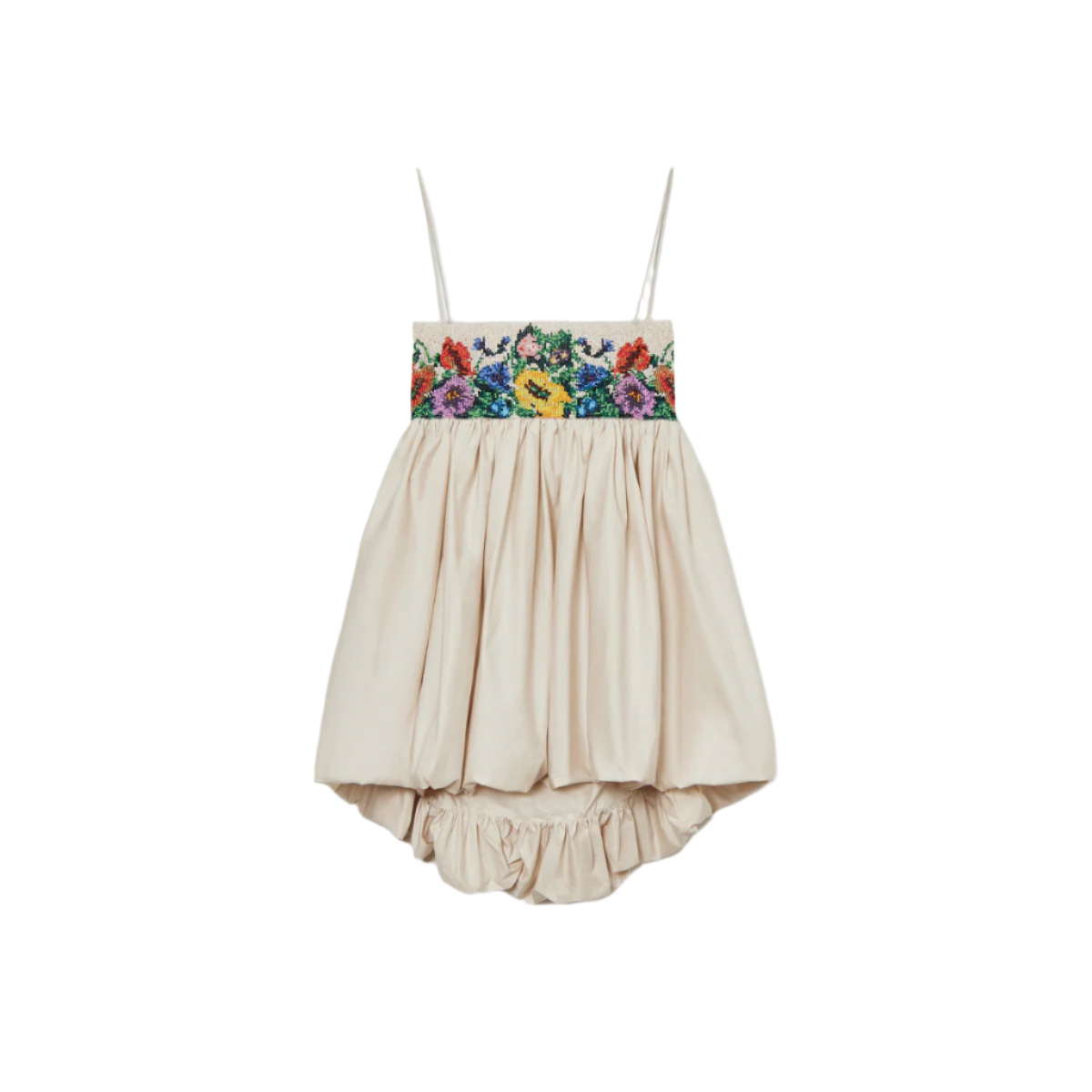 MAKING CONNECTIONS CREAM WOVEN MINI DRESS