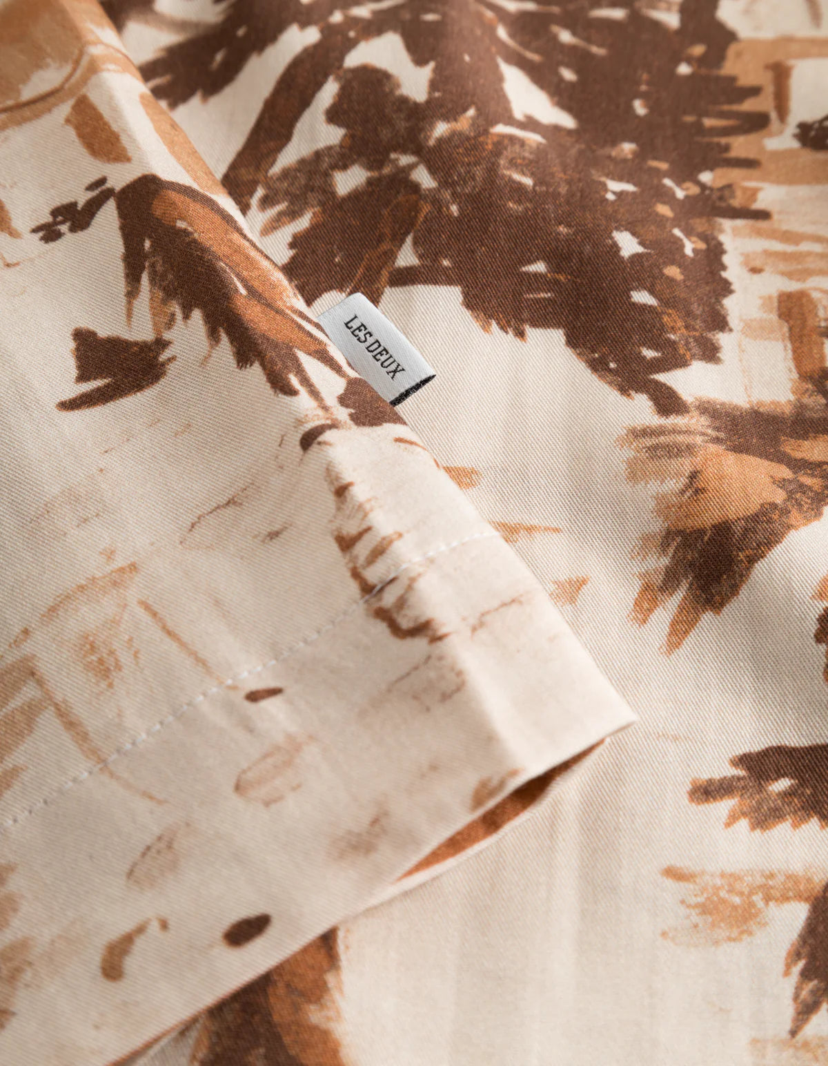 Terracotta Coastal AOP Short Sleeve Shirt