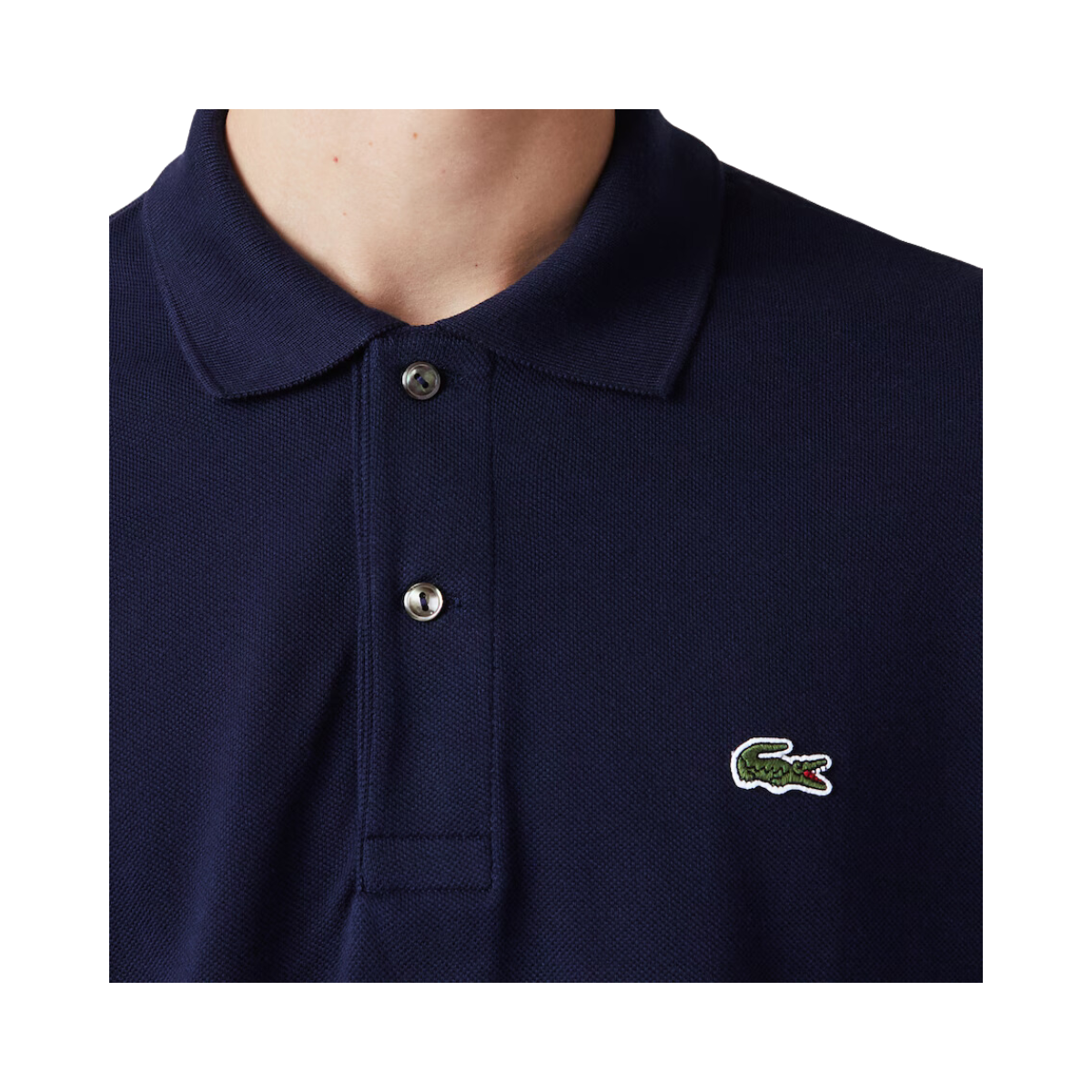 Ribbed Collar Short Sleeved Polo Shirt