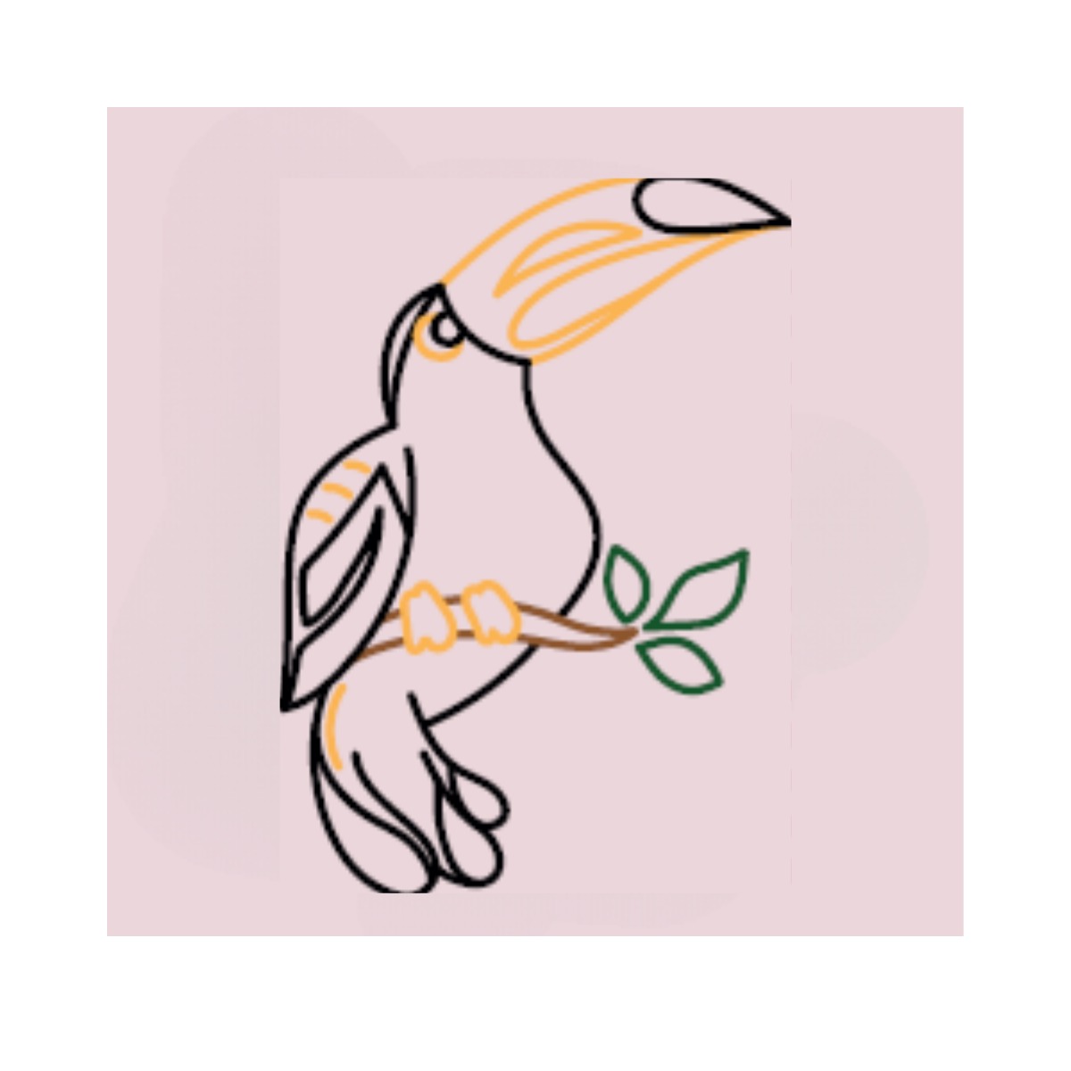 Toucan Organic Cotton Short Sleeve T-Shirt