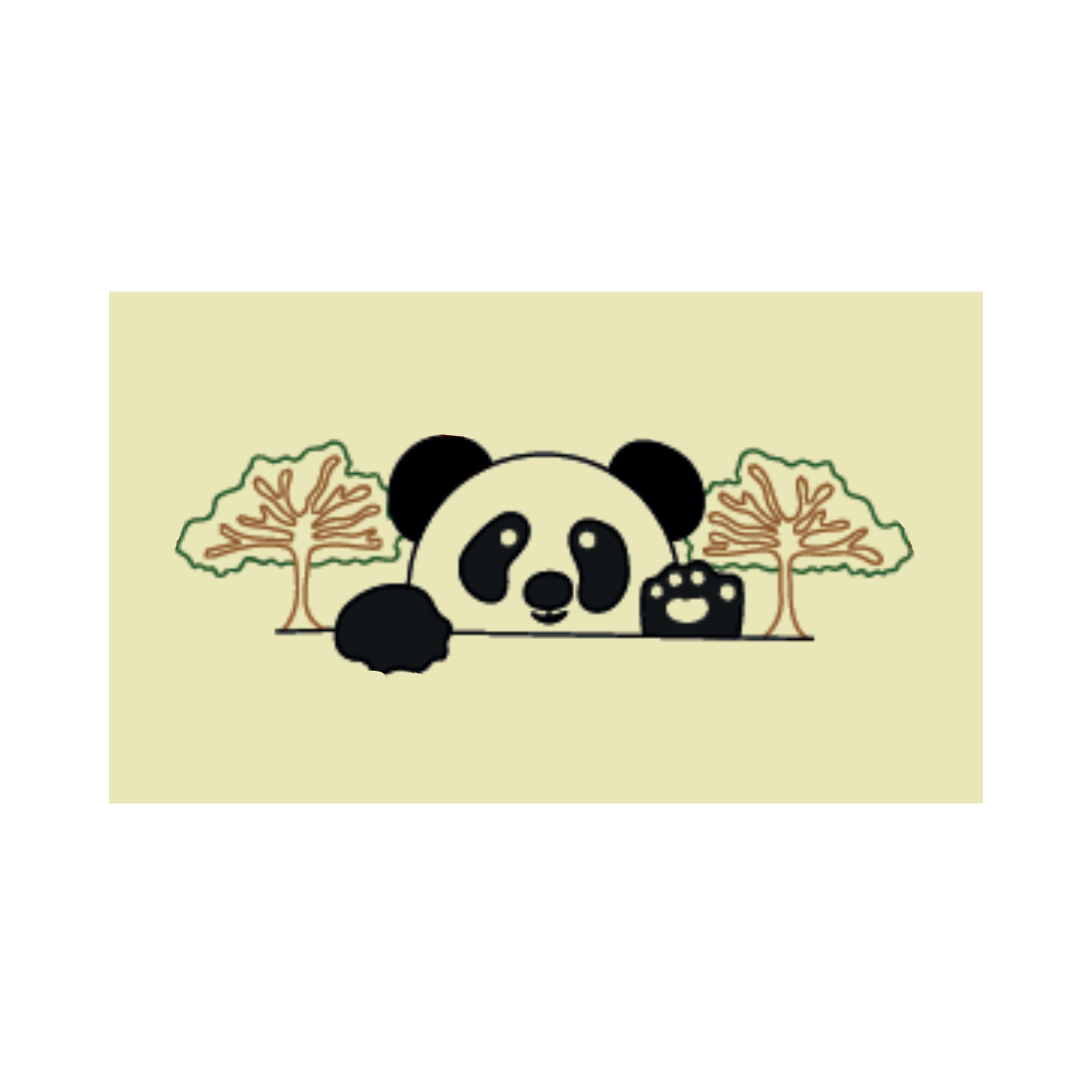 Panda Organic Cotton Short Sleeve T-Shirt