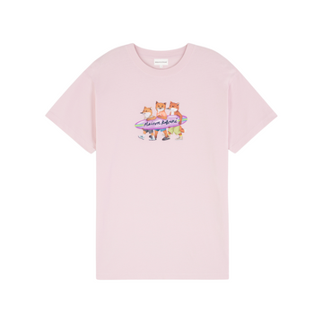 Surfing Foxes Relaxed Tee-Shirt Milk Shake (women)