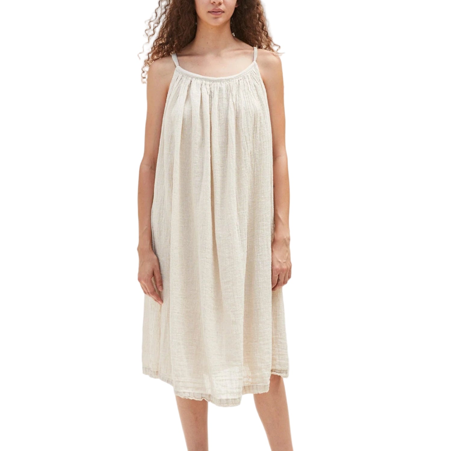 Black Crane | dresses for women - Double Layered | Natural | kapok Black Crane | dresses for women - Double Layered | Natural | kapok