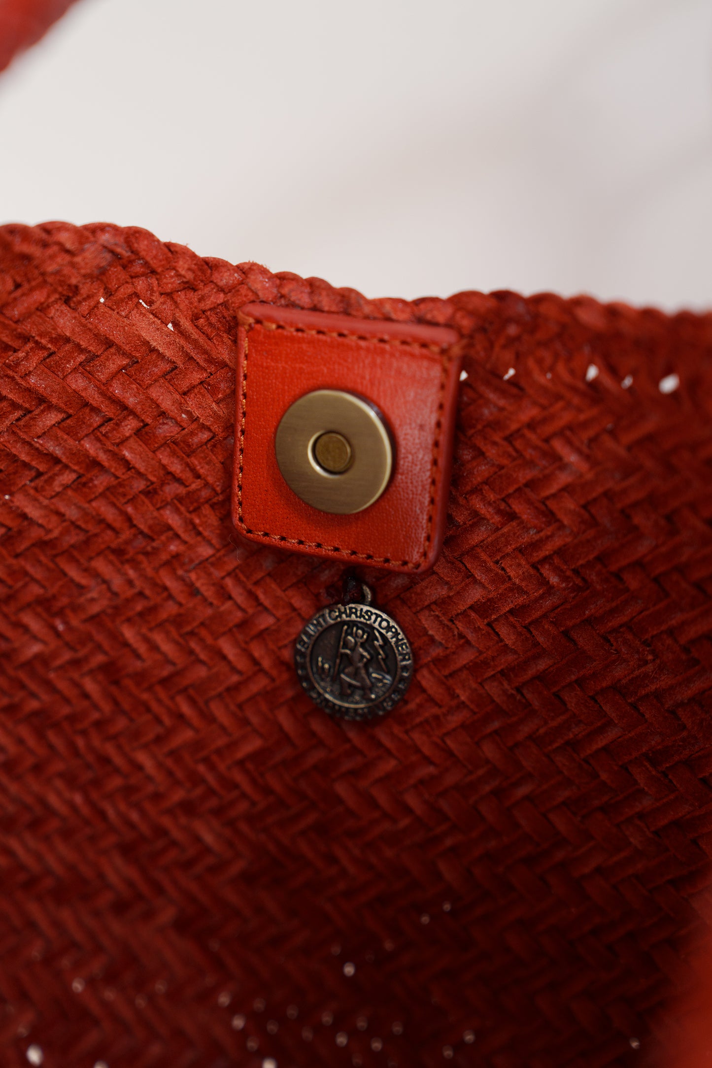 Nova Luna Woven Shoulder Bag