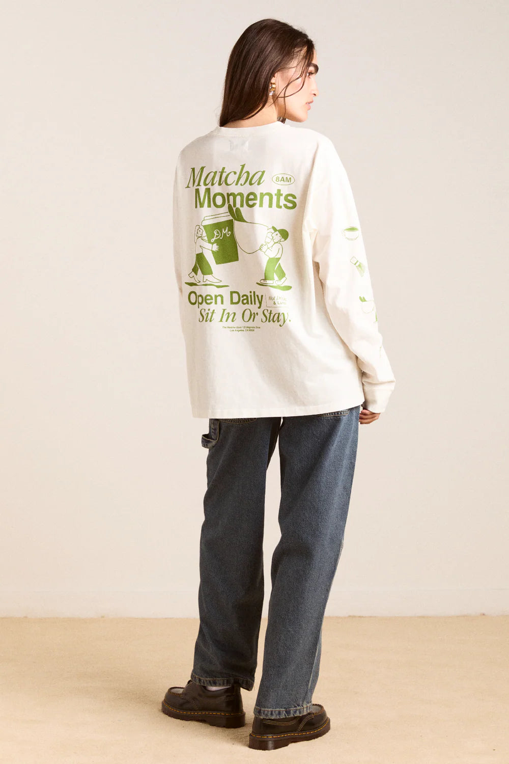 Matcha Monents LS Tee