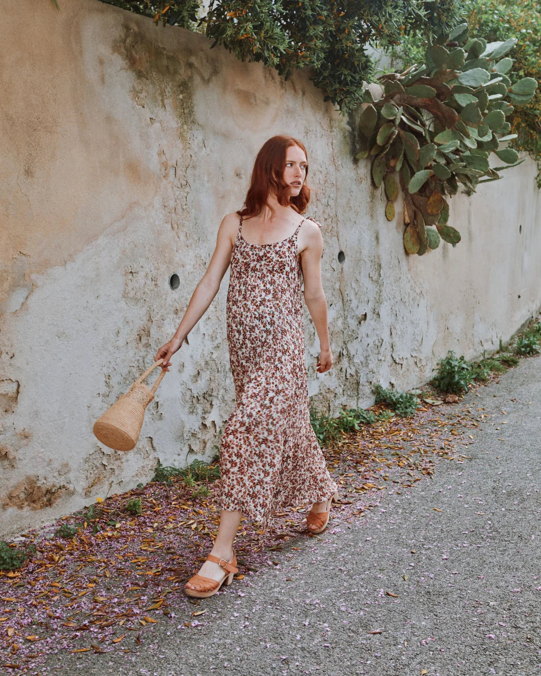 Imprimee Longue Robe