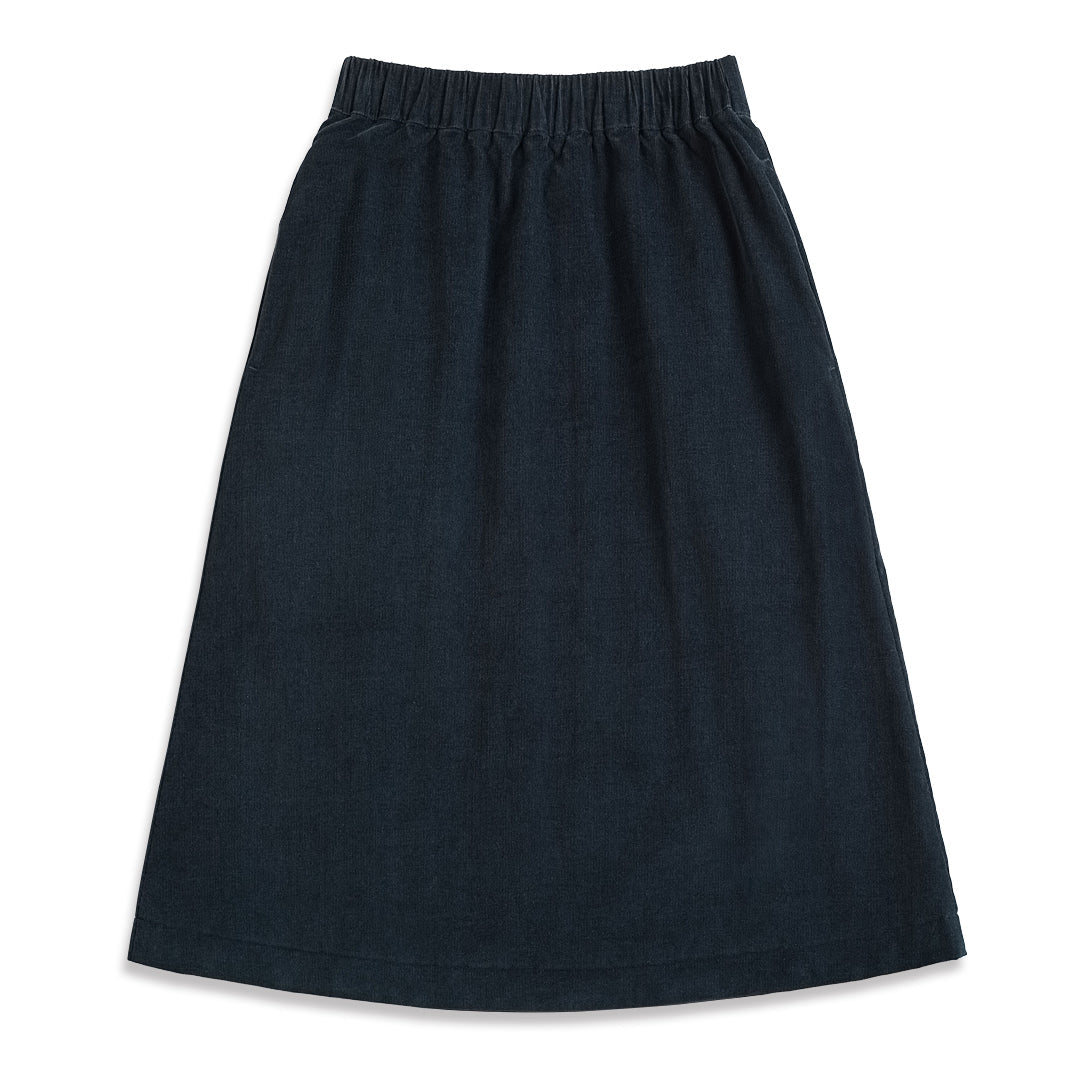 Needlecord Midi Skirt