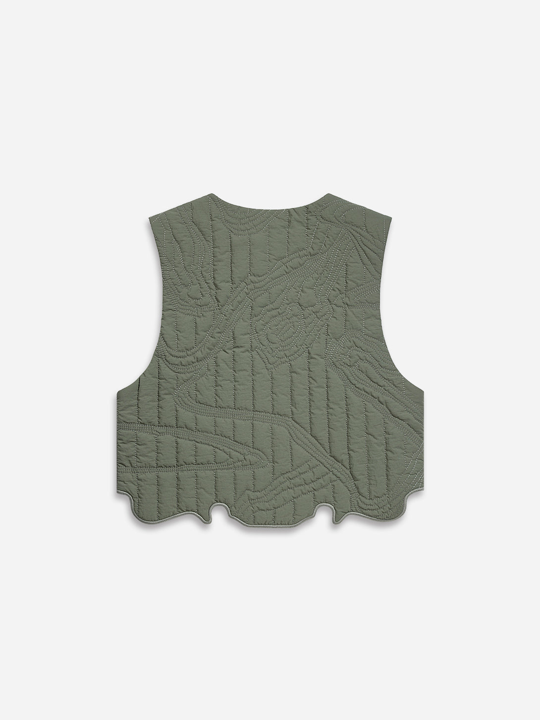 Marble Quilted Vest