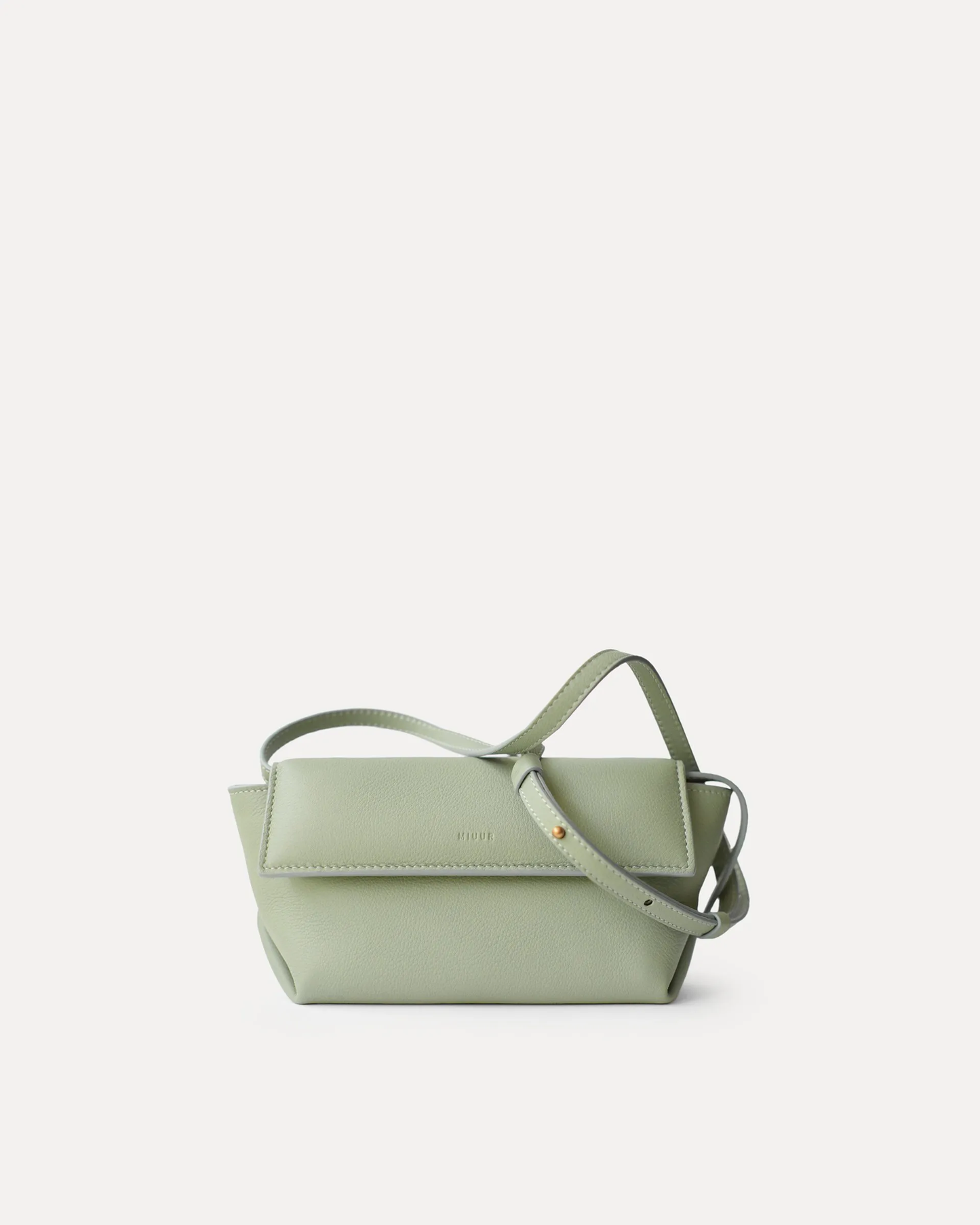 Ginza S Woven Shoulder Bag