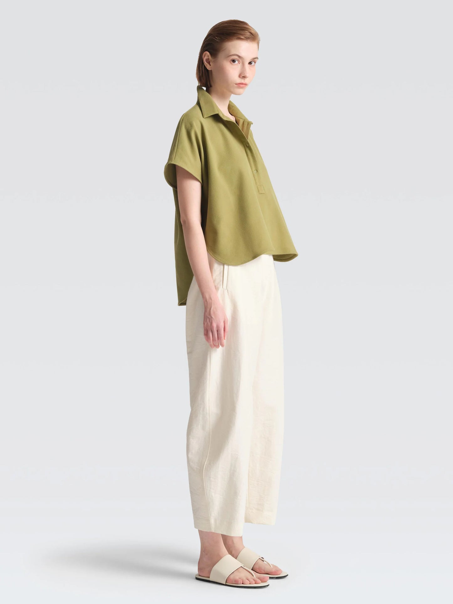 Cotton Pique "Ariel" Top