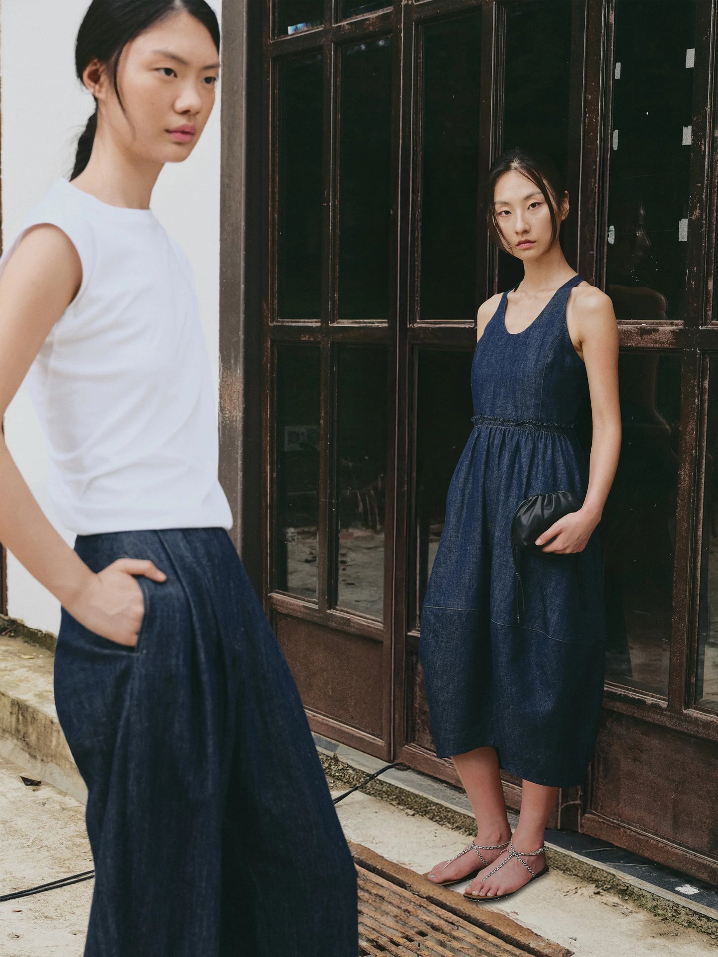 Denim "Arissa" Dress