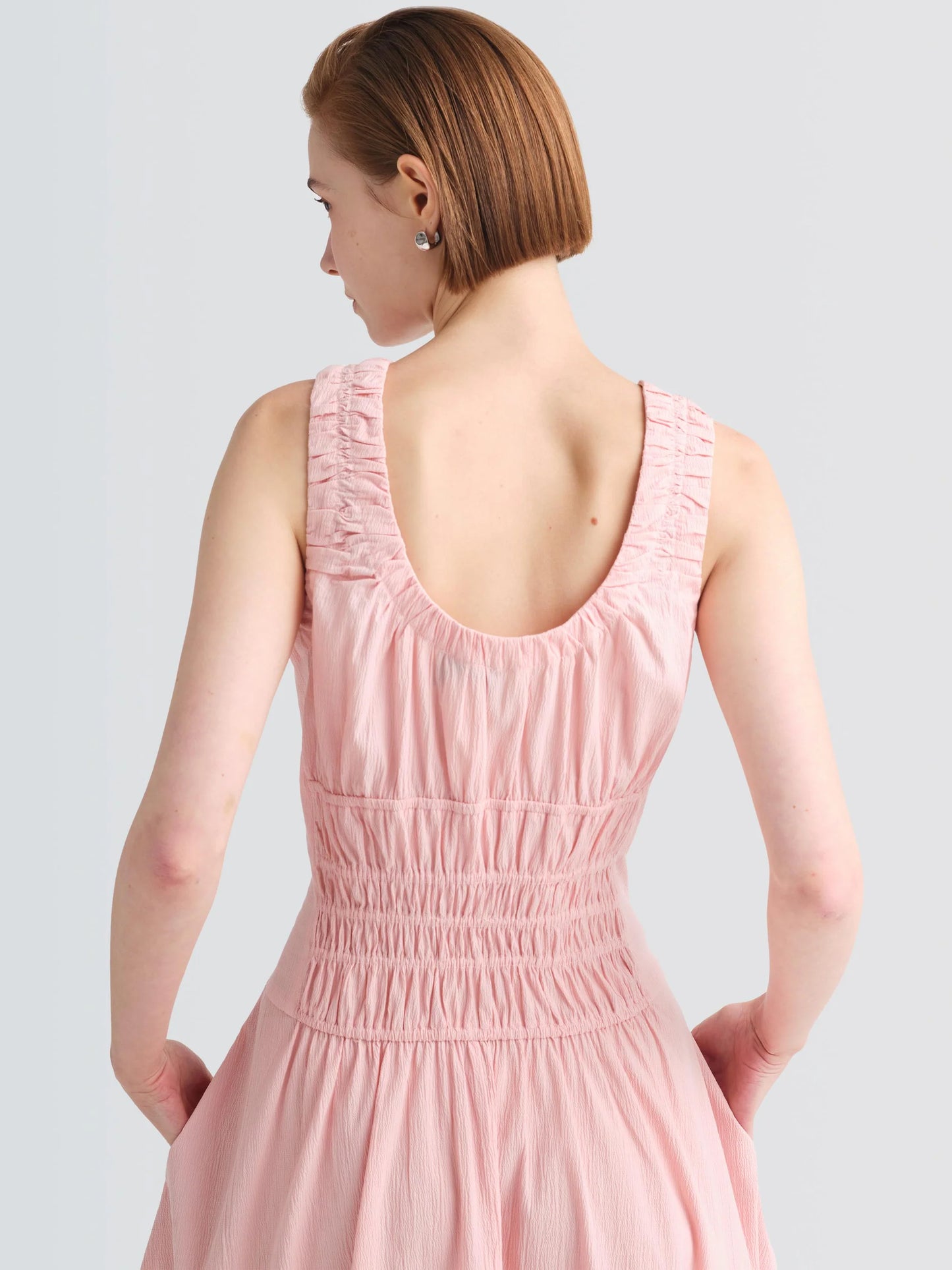 Seersucker "Annabelle" Dress