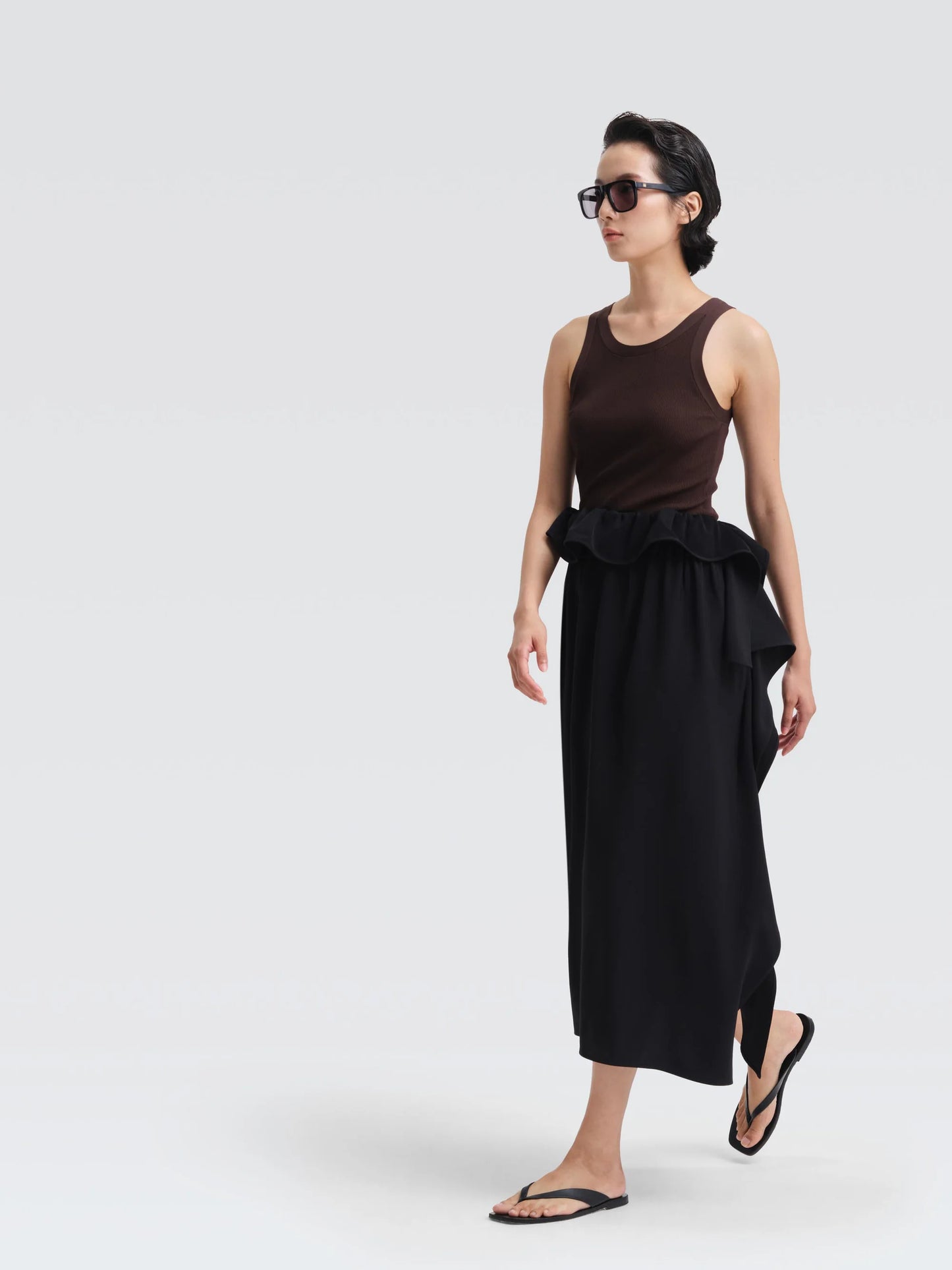 Tri Acetate "Geiger" Skirt